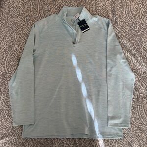 Jos. A. Bank Light Blue Quarter-Zip Pullover